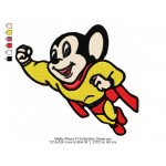 Mighty Mouse 01 Embroidery Design